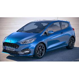 3D Ford Fiesta ST 3-door 2017